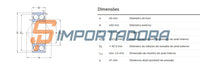 Rolamento de Contato Angular Timken 3211 AJ