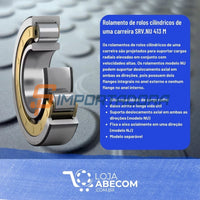 Rolamento de Rolos Cilíndricos SKF SRV.NU 413 M