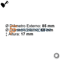 Rolamento Axial de Esferas SKF 51112