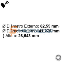 Rolamento Radial de Rolo Cônico SKF M 802048/011/CL7C
