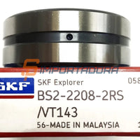 Rolamento Autocompensador de Rolos SKF BS2-2208-2RS/VT143
