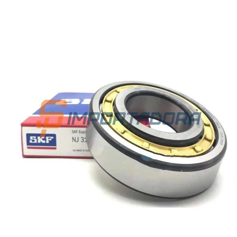 Rolamento Radial de Rolos Cilíndricos SKF NJ 214 ECM/C3