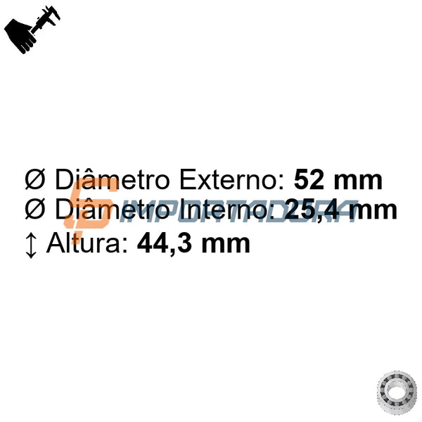 Rolamento Tensor Radial SKF XGG1100KRRB