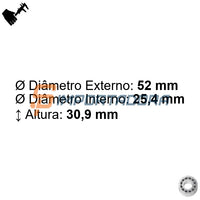 Rolamento Radial de Esferas SNR ES205-16G2