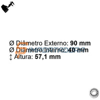 Rolamento Radial de Esferas SNR EX308G2