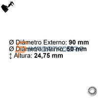 Rolamento de Rolos Cônicos TIMKEN 32210