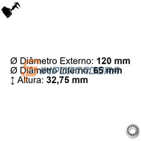 Rolamento Radial de Rolos Cônicos TIMKEN 32213