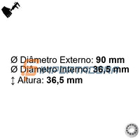 Rolamento de Contato Angular TIMKEN 3308 ATN1/2RSC3