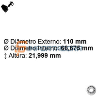 Rolamento Radial de Rolo Cônico TIMKEN 395A/394A