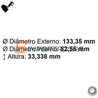 Rolamento de Rolos Cônicos TIMKEN 47686/47620