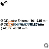 Rolamento Radial de Rolos Cônicos TIMKEN 759/752