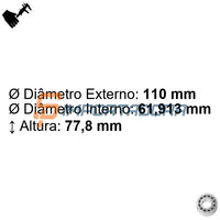 Rolamento Radial de Esfera Fixo TIMKEN UEL212-39